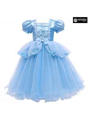 Cenerentola Vestito Carnevale Cinderella Cosplay Costume Dress CIND003